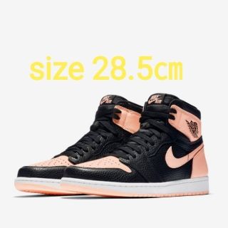 ナイキ(NIKE)の28.5㎝ NIKE AIR JORDAN 1 “BLACK / PINK”(スニーカー)