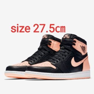 ナイキ(NIKE)の2足27.5㎝ NIKE AIR JORDAN 1 “BLACK / PINK”(スニーカー)