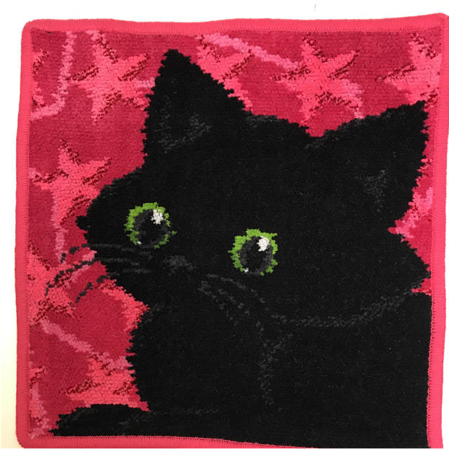 FEILER(フェイラー)のフェイラーハンカチ黒猫ラッピングつき レディースのファッション小物(ハンカチ)の商品写真