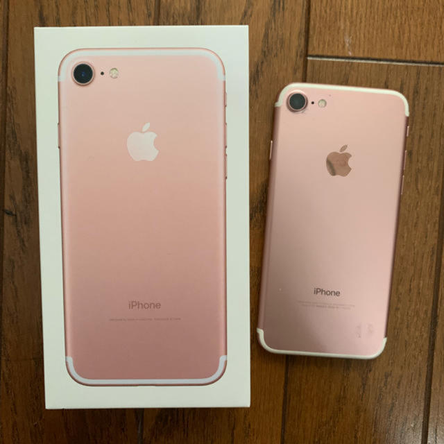 iphone7ピンクスマートフォン本体