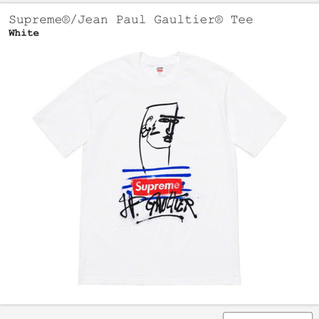 【L】Supreme®/Jean Paul Gaultier® Tee