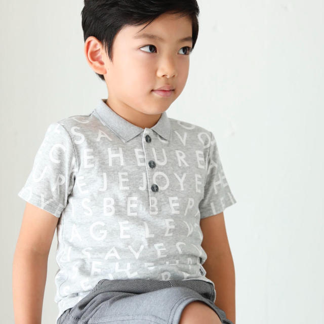 キッズ服男の子用(90cm~)ペペロンさま bebeポロシャツ＆Tシャツセット