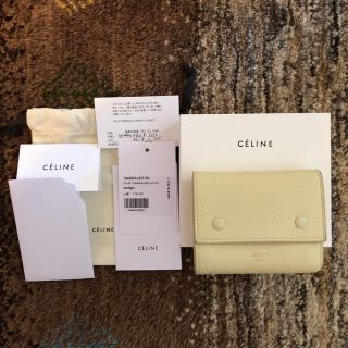 セリーヌ(celine)の本日限定 セリーヌ celine ミニ財布 2018春夏モデル(財布)