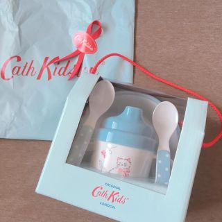 キャスキッドソン(Cath Kidston)のCath Kidston メラミン ナーサリーセット ガーデンキトン(離乳食器セット)