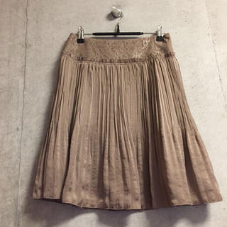 エムプルミエ(M-premier)のMプルミエ 夏用シフォン地スカート(ひざ丈スカート)