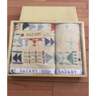 サザビー(SAZABY)のSAZABY タオルセット 新品未使用(タオル/バス用品)