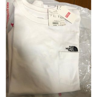 ザノースフェイス(THE NORTH FACE)の新品タグ付き ノースフェイス ポケットＴ スポーツオーソリティ限定 XL(Tシャツ/カットソー(半袖/袖なし))