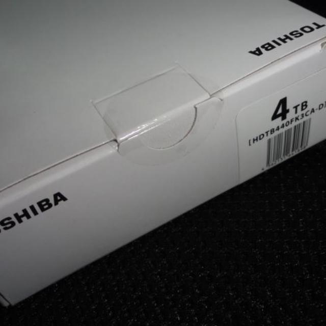 東芝(トウシバ)の自転車サーバー様専用 東芝 TOSHIBA ポータブルHDD 4TB スマホ/家電/カメラのPC/タブレット(PC周辺機器)の商品写真