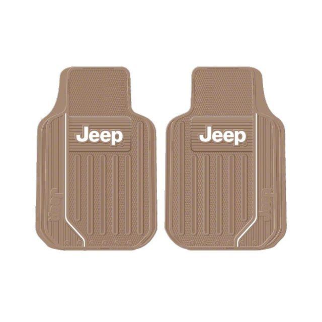 Jeep(ジープ)のJeepフロアーマットセット　ジープラングラーなどに 汎用タイプ 自動車/バイクの自動車(車内アクセサリ)の商品写真