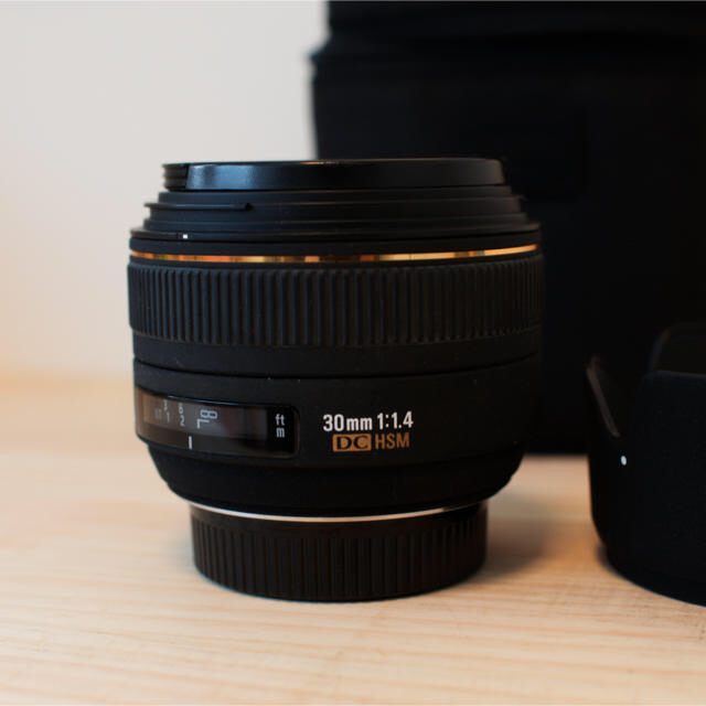 SIGMA(シグマ)のSIGMA 30mm f1.4 EX DC シグマ NIKON ニコン スマホ/家電/カメラのカメラ(レンズ(単焦点))の商品写真