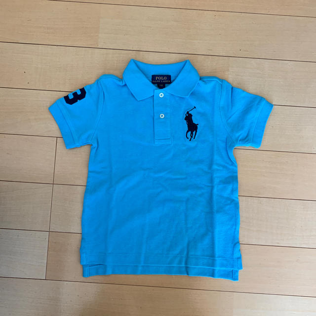 POLO RALPH LAUREN(ポロラルフローレン)の未使用品！ポロラルフローレン ベビー ポロシャツ キッズ/ベビー/マタニティのキッズ服男の子用(90cm~)(Tシャツ/カットソー)の商品写真