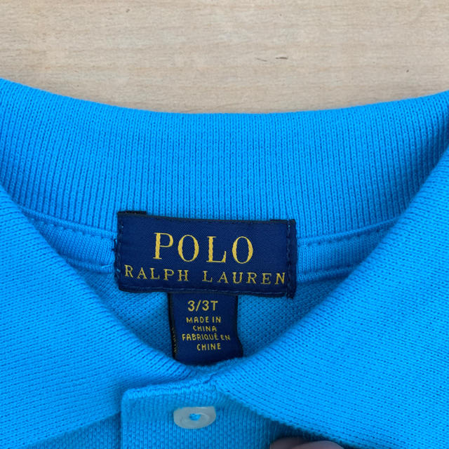 POLO RALPH LAUREN(ポロラルフローレン)の未使用品！ポロラルフローレン ベビー ポロシャツ キッズ/ベビー/マタニティのキッズ服男の子用(90cm~)(Tシャツ/カットソー)の商品写真