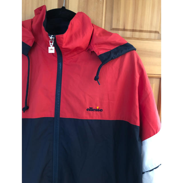 ellesse【美品】エレッセジップ ナイロンジャケット 希少 パーカー