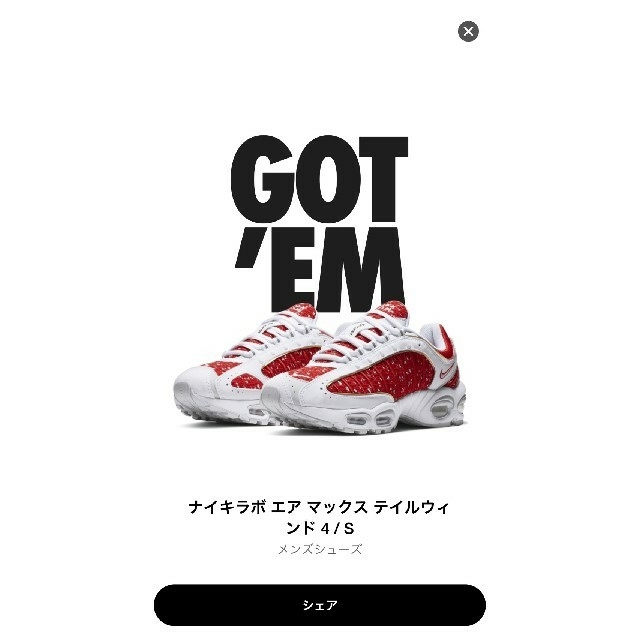 nike supreme air max 19ss 新品 未使用 27 27cm