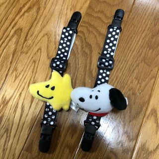 スヌーピー(SNOOPY)のスヌーピー ウッドストック マルチクリップ ベビーカー等(ベビーカー用アクセサリー)