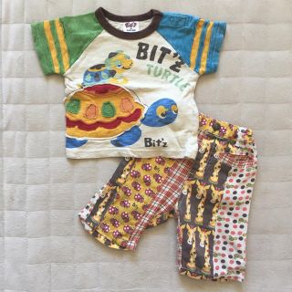 ビッツ(Bit'z)の専用です。80㎝ Bit's 半袖ハーフパンツセット(Ｔシャツ)