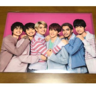 ジャニーズジュニア(ジャニーズJr.)のAぇ！group クリアファイル(送料込)(アイドルグッズ)