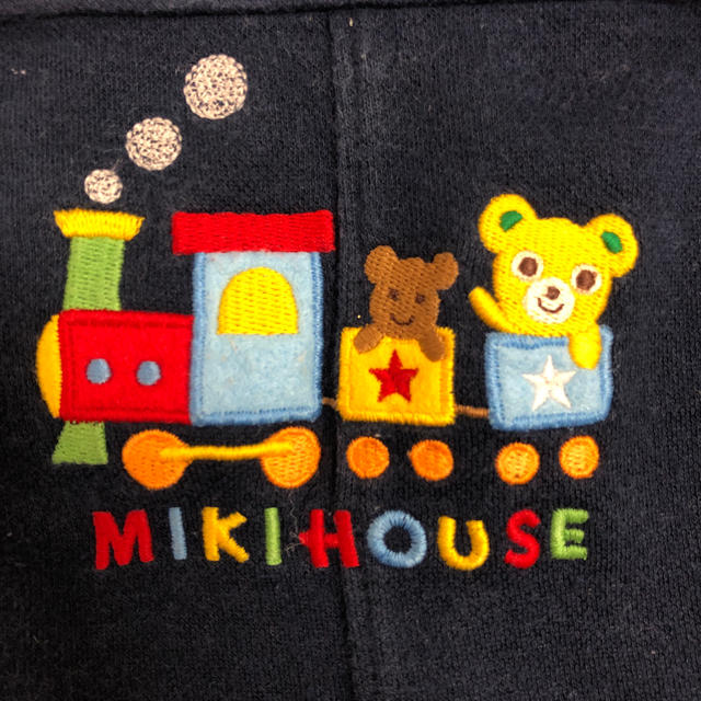 mikihouse(ミキハウス)のミキハウス オーバーオール キッズ/ベビー/マタニティのベビー服(~85cm)(カバーオール)の商品写真