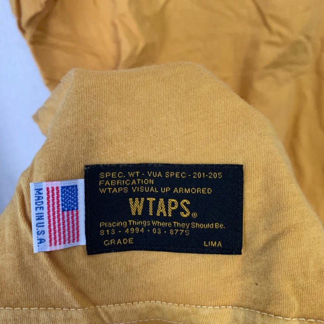 W)taps(ダブルタップス)のwtaps Tシャツ L 3 イエロー メンズのトップス(Tシャツ/カットソー(半袖/袖なし))の商品写真
