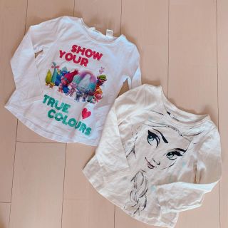 ベビーギャップ(babyGAP)の100 Tシャツ2枚 babyGap&H&M(Tシャツ/カットソー)