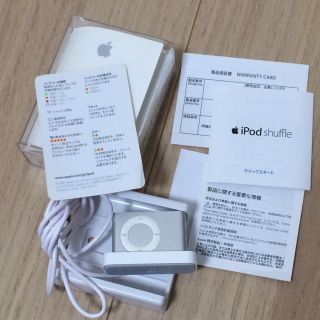 iPod shuffle シルバー(その他)