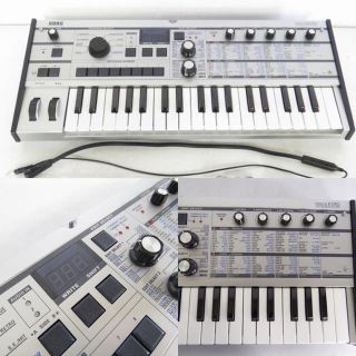 コルグ(KORG)の★KORG(コルグ) MICROKORG★プラチナ・カラー★(キーボード/シンセサイザー)