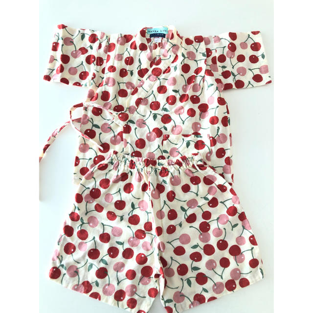 hakka kids(ハッカキッズ)の甚平  キッズ/ベビー/マタニティのキッズ服女の子用(90cm~)(甚平/浴衣)の商品写真