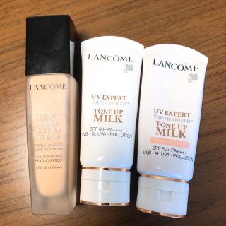 ランコム(LANCOME)のランコムリキッドファンデ・トーンアップ下地2種類セット(ファンデーション)