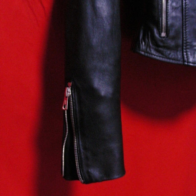 ZARA 細身 本革ラムレザーライダース XSサイズ | vizoobras.com.br