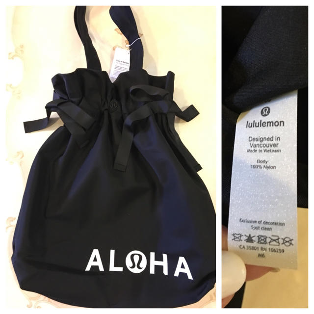 lululemon(ルルレモン)のみい様専用‼️おまとめ‼️ ルルレモン ハワイ限定 アロハ バッグ YOGA スポーツ/アウトドアのトレーニング/エクササイズ(ヨガ)の商品写真