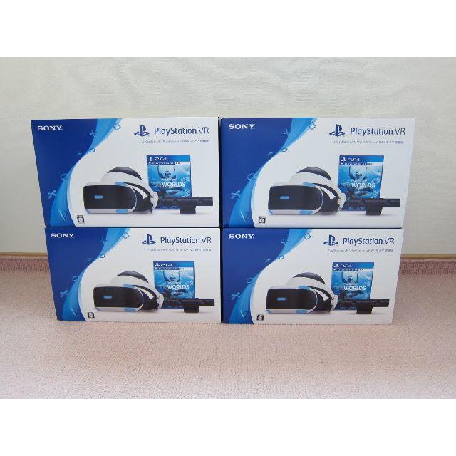 PlayStation VR - [4台] PlayStation VR WORLDS同梱版 CUHJ-16006