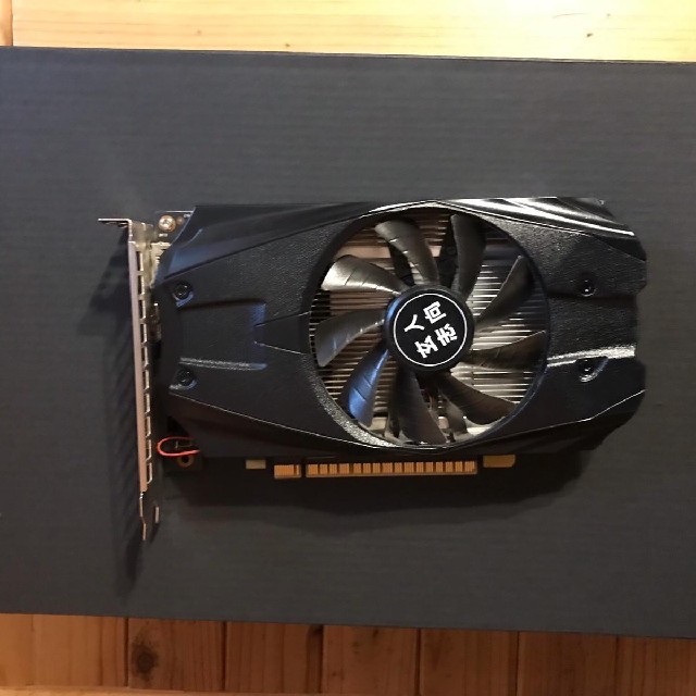 美品、玄人志向GEFORCE GTX 1050ti 4GB