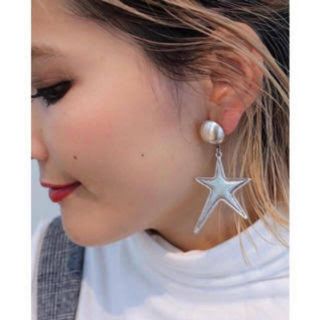 トゥデイフル(TODAYFUL)のtodayful シルバースターピアス(ピアス)