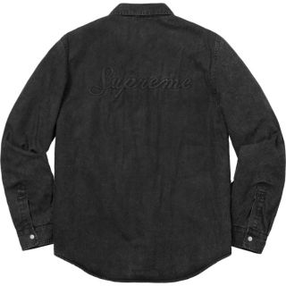 シュプリーム(Supreme)の込み L Supreme Sherpa Lined Denim Shirt(シャツ)