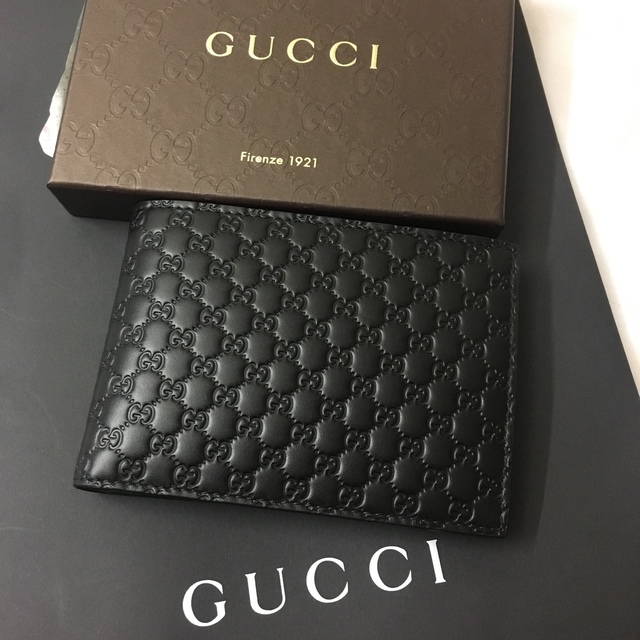 Gucci(グッチ)の新品 グッチ GUCCI 財布 二つ折り グッチシマ レザー メンズ  メンズのファッション小物(折り財布)の商品写真