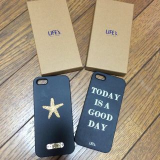 トゥデイフル(TODAYFUL)のlife's♡iPhoneケース♡英字♡(モバイルケース/カバー)