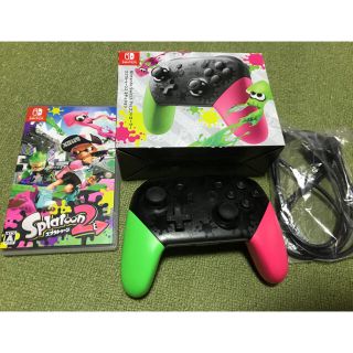 ニンテンドースイッチ(Nintendo Switch)のスプラトゥーン2 & スプラトゥーン プロコン(家庭用ゲームソフト)