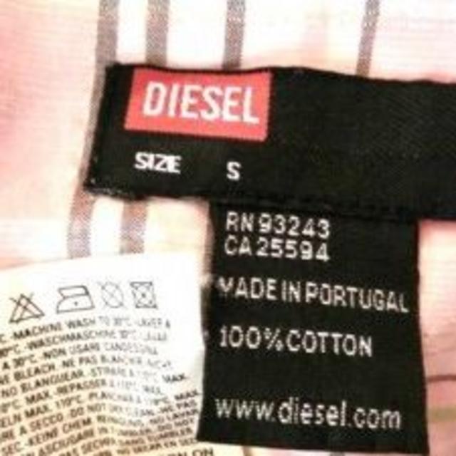 DIESEL(ディーゼル)のDIESEL ディーゼル◆◆大人可愛いチェック柄シャツ◆Ｓサイズ レディースのトップス(シャツ/ブラウス(長袖/七分))の商品写真