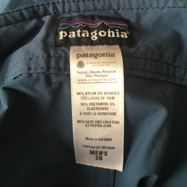 patagonia(パタゴニア)のpatagonia  バギーズショーツ パンツ メンズのパンツ(ショートパンツ)の商品写真