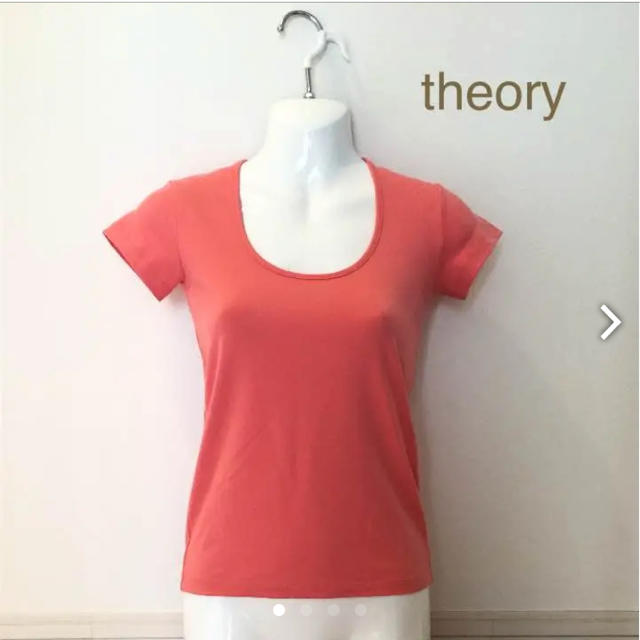 theory(セオリー)のtheory セオリー Ｔシャツ 美品 レディースのトップス(Tシャツ(半袖/袖なし))の商品写真