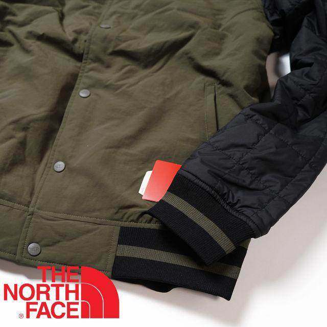 THE NORTH FACE(ザノースフェイス)のノースフェイス■ M スタジアムジャケット グリーン 海外限定 スタジャン メンズのジャケット/アウター(スタジャン)の商品写真