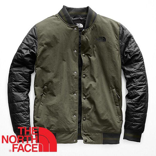 THE NORTH FACE(ザノースフェイス)のノースフェイス■ M スタジアムジャケット グリーン 海外限定 スタジャン メンズのジャケット/アウター(スタジャン)の商品写真