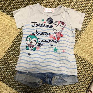 アンパンマン(アンパンマン)の【美品】ドキンちゃん コキンちゃん Tシャツ(その他)