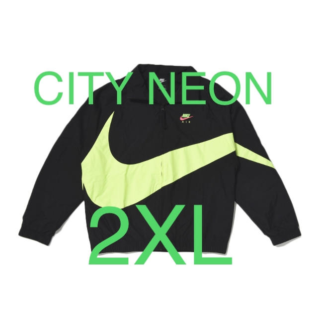 NIKE CITYNEON HBR ウーブンジャケット ビッグスウォッシュ