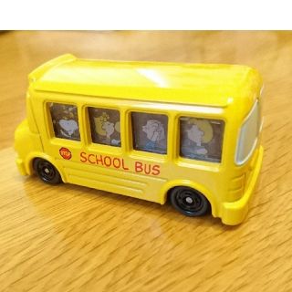 スヌーピー(SNOOPY)のトミカ SNOOPY スクールバス(ミニカー)