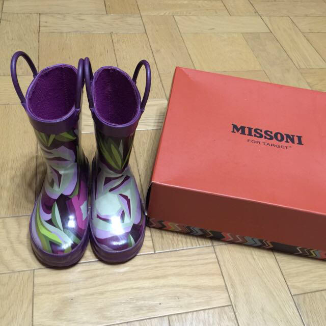 MISSONI(ミッソーニ)のミッソーニ x ターゲット レイブーツ キッズ/ベビー/マタニティのキッズ靴/シューズ(15cm~)(その他)の商品写真