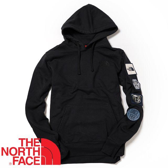 THE NORTH FACE - ノースフェイス ワッペン パーカー XL パーカ 海外