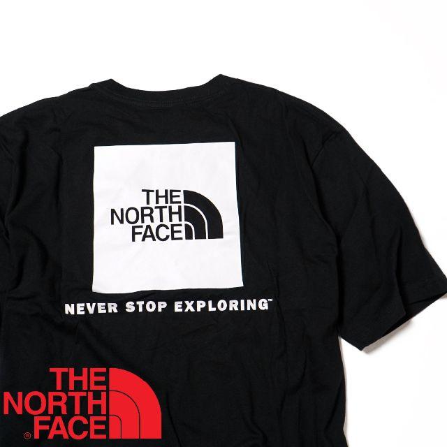 THE NORTH FACE(ザノースフェイス)のノースフェイス ★S ボックスロゴ Tシャツ  海外限定 メンズのトップス(Tシャツ/カットソー(半袖/袖なし))の商品写真