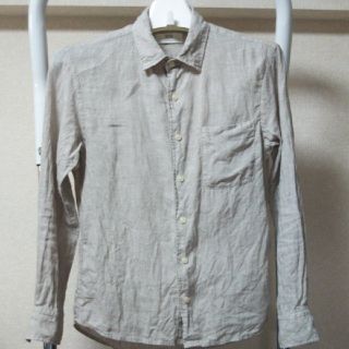 ユニクロ(UNIQLO)のdef110,shop.by.def110さん指定です。リネンシャツ ユニクロ(シャツ)