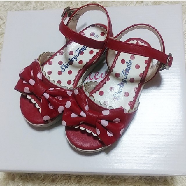 Shirley Temple(シャーリーテンプル)のシャーリーテンプル サンダル キッズ/ベビー/マタニティのキッズ靴/シューズ(15cm~)(サンダル)の商品写真